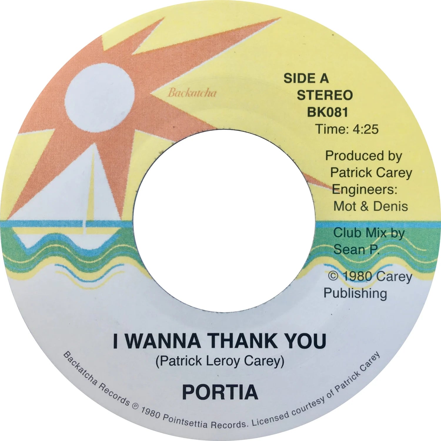Portia Carey - I Wanna Thank You | RANA-MUSICA RECORD STORE