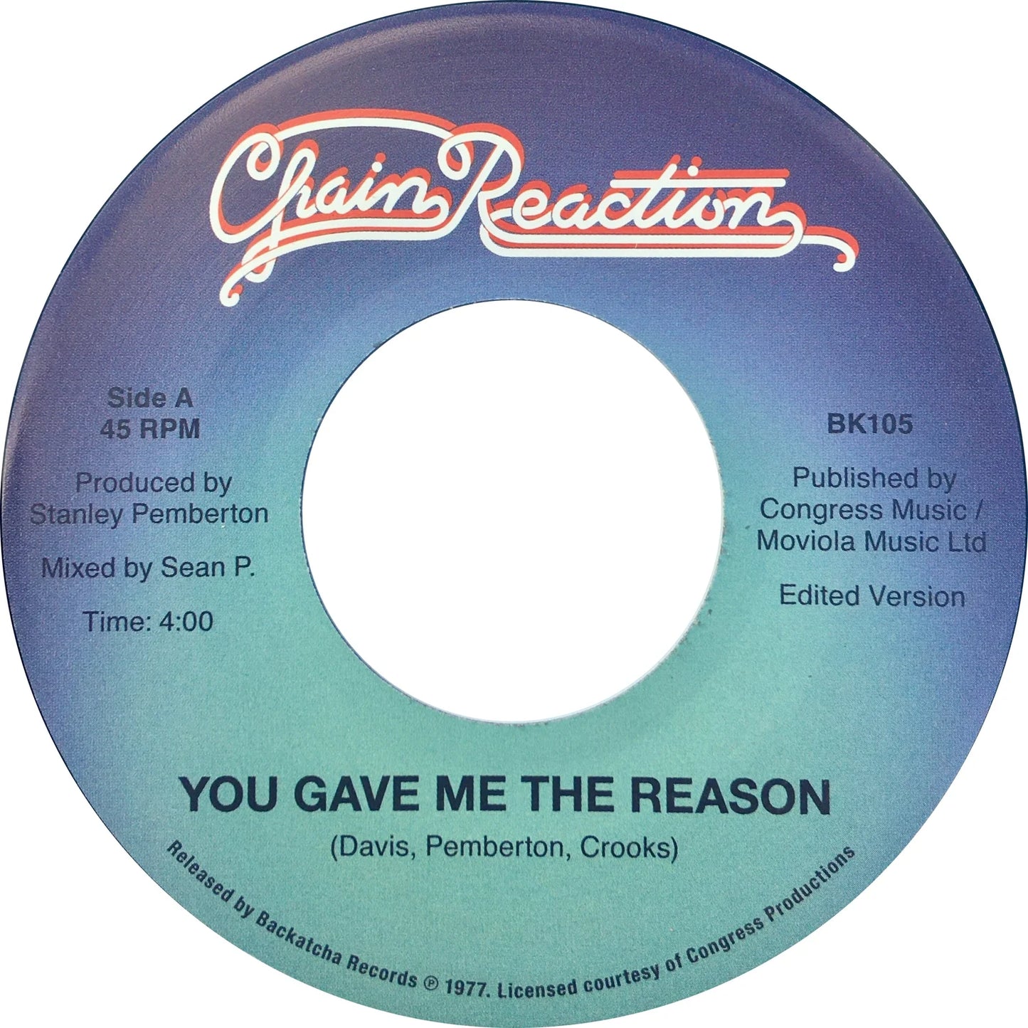 Chain Reaction || You Gave Me The Reason / Let’s Be Lovers