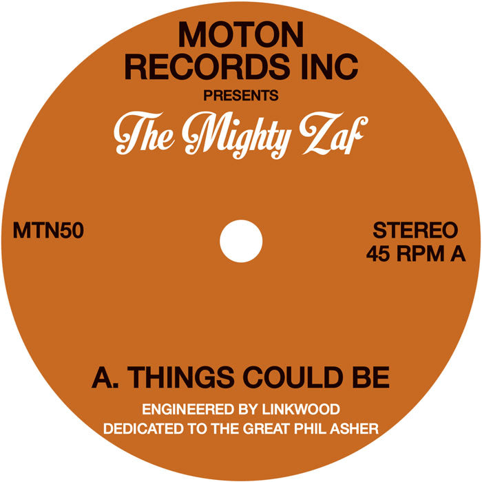 The Mighty Zaf || Things Could Be