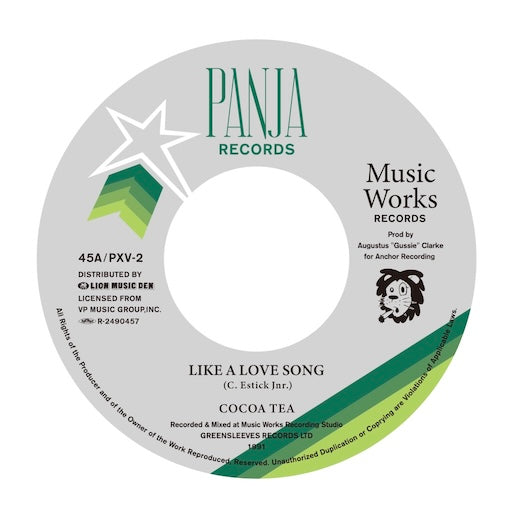 Cocoa Tea - Like A Love Song | RANA-MUSICA RECORD STORE