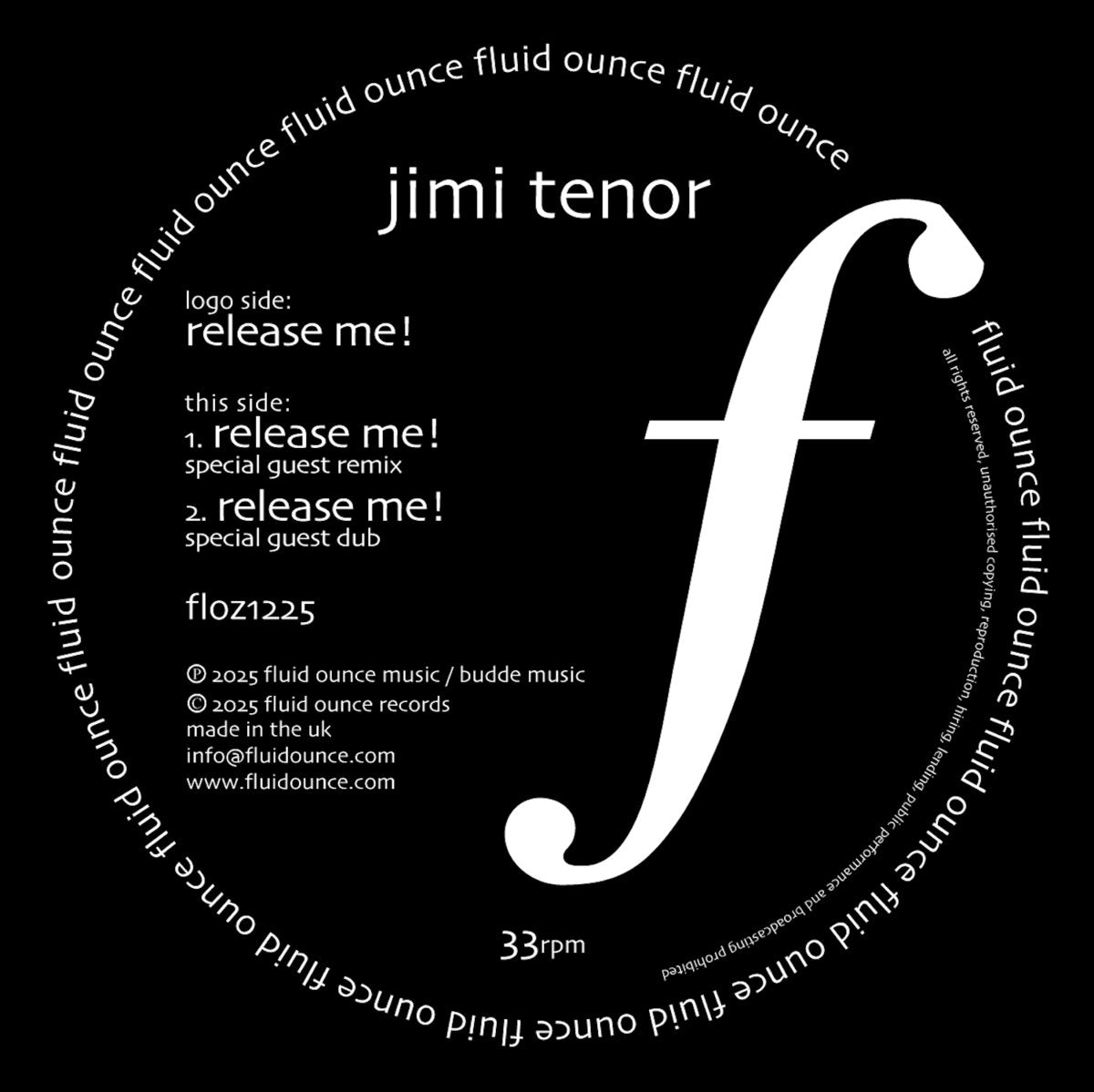 Jimi Tenor || Release Me!