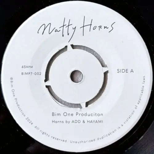 Bim One Production || Natty Horns