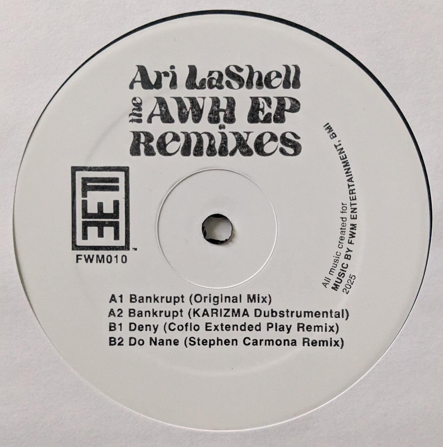 Ari Lashell || AWH EP Remixes (Karisma, Coflo, Stephen Carmona)