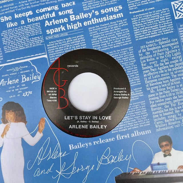 Arlene Bailey || Let's Stay In Love / Closer To You