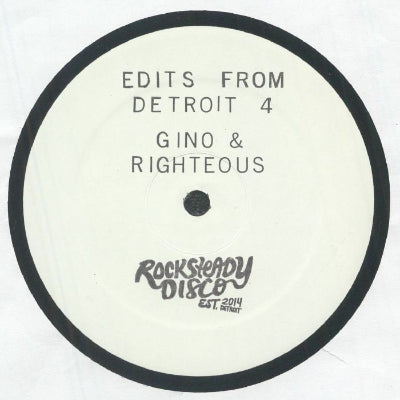 Gino/Dj Righteous || Edits From Detroit Vol 4