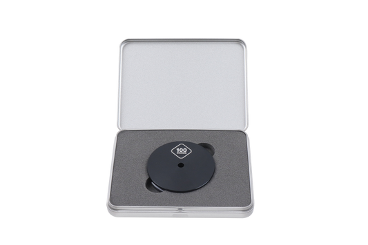 100 Sounds || ZS-DRS-100 Double-Sided Record Stabilizer / EP Adapter (Single Pack)