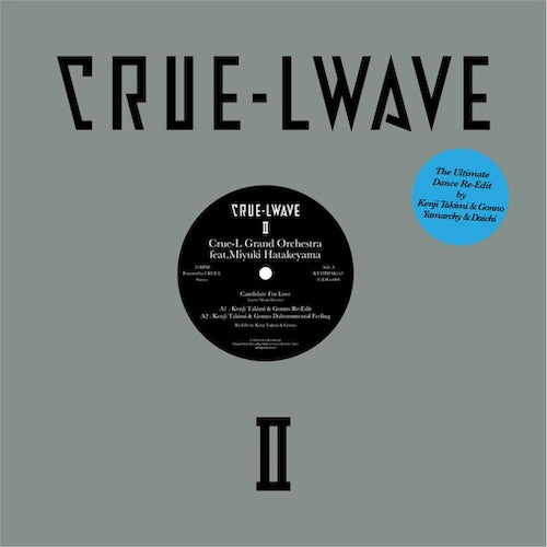 Crue-L Grand Orchestra feat.Miyuki Hatakeyama || Candidate For Love Kenji Takimi & Gonno Re-Edit c/w Got To Be Real (Yamarchy & Daichi Re-Edit)